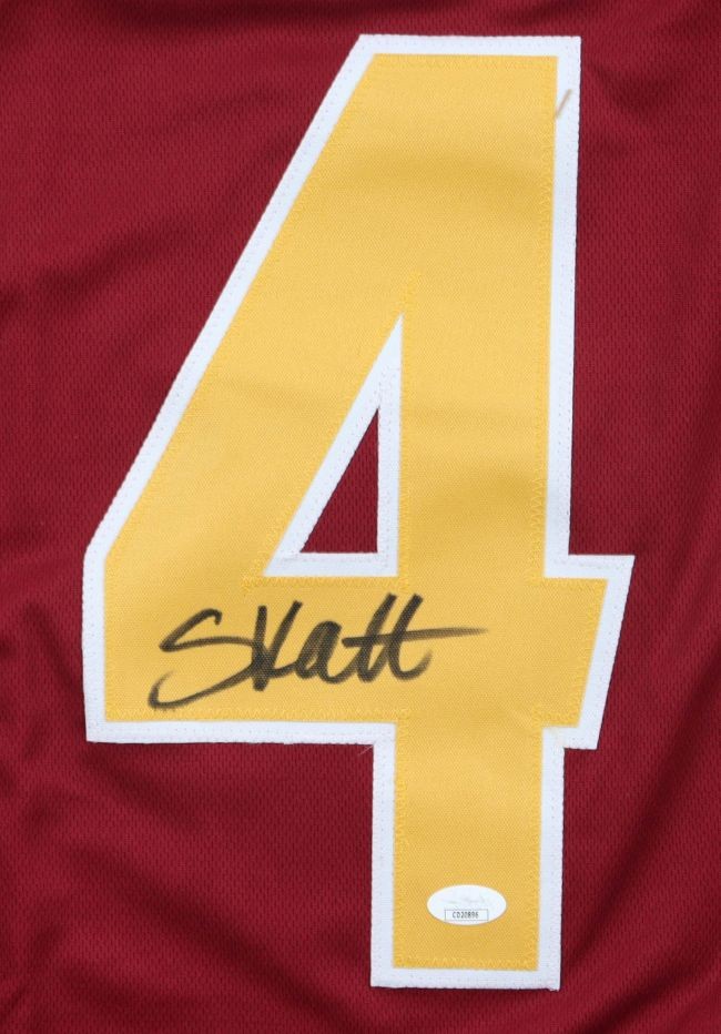 Cam Skattebo Arizona State Signed Maroon Football Jersey JSA
