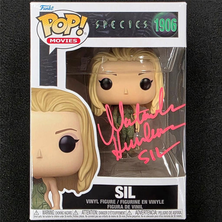 Natasha Henstridge signed Species "Sil" Funko Pop 1906 autograph ~ Beckett BAS