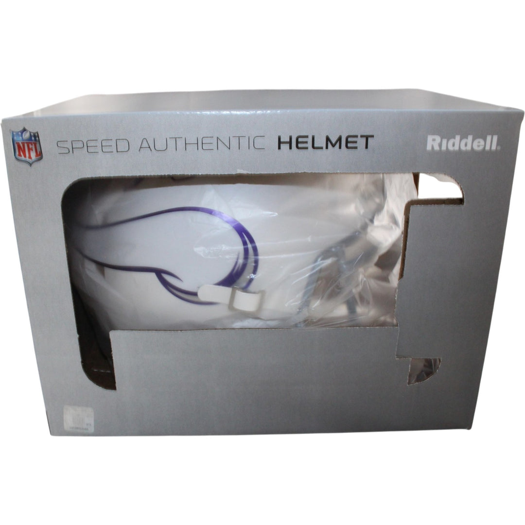Adrian Perterson Signed Minnesota Vikings Pro 2024 ALT Helmet Beckett WIT 57519