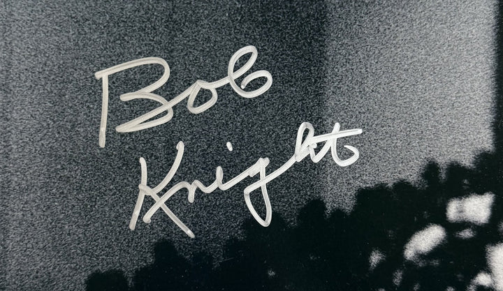 Bobby Knight Autographed/Signed Indiana Hoosiers 16x20 Photo Beckett 56188