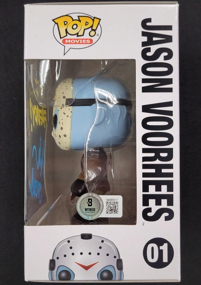 Ari Lehman signed "F*ck Freddy!" Friday 13th Funko Pop autograph Beckett BAS