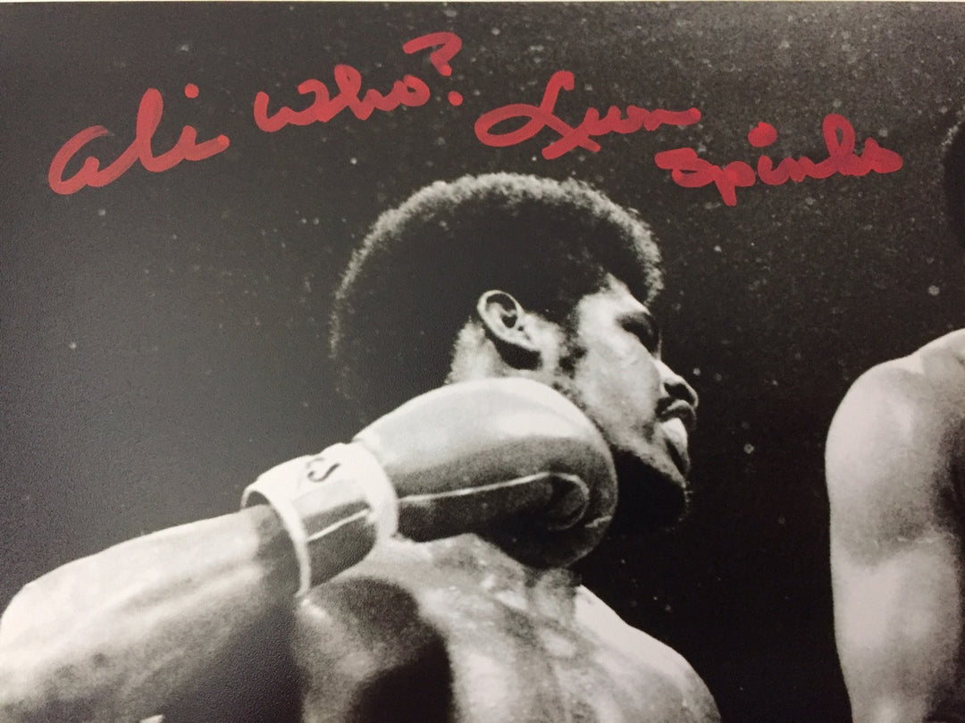 Leon Spinks Signed 8x10 Inscribed COA Inscriptagraphs Michael 8x Muhammad Ali
