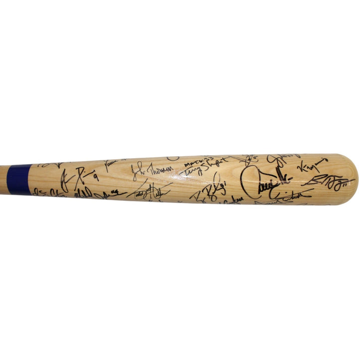 Helton Walker Holliday +28 Signed Colorado Rockies Rawlings Bat Beckett 55417
