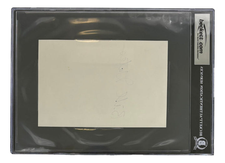 Bill Gates Signed Slabbed Replica Microsoft Stock Certificate BAS