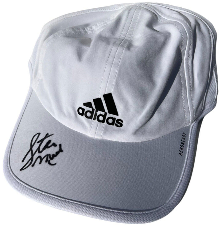 STAN SMITH SIGNED AUTOGRAPHED ADIDAS TENNIS HAT WIMBLEDON US OPEN FRENCH HOF JSA