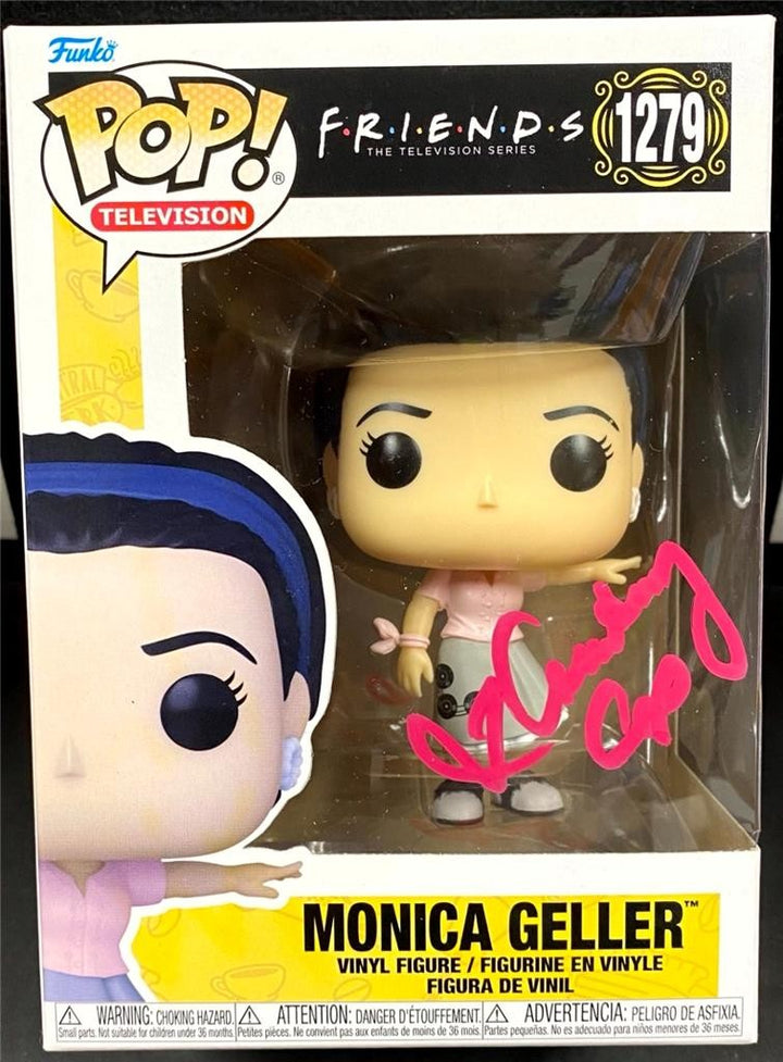 Courteney Cox signed Monica Gellar Funko Pop! Friends autograph (B) Beckett BAS