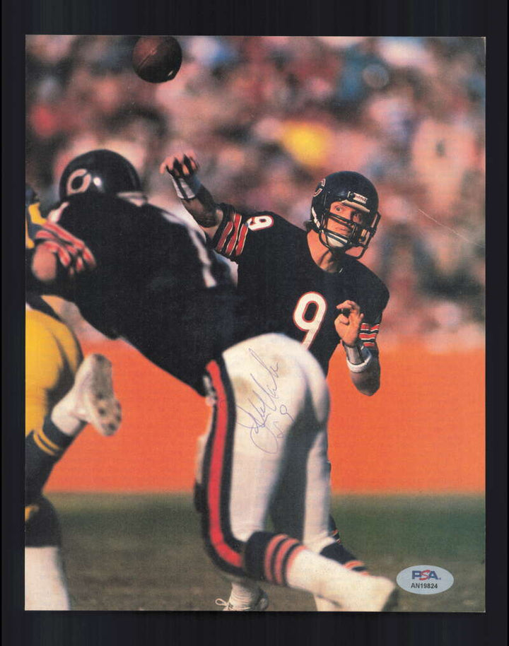 Jim McMahon PSA DNA Signed  Vintage 8x10 Photo Autograph Bears