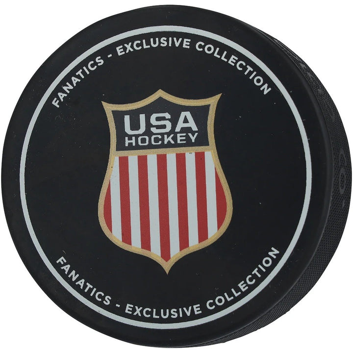 Jake Guentzel Signed USA Hockey Logo Puck Fanatics