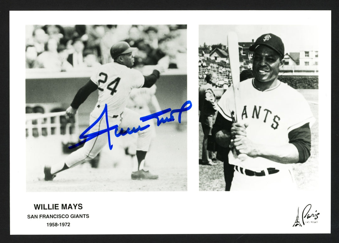 Willie Mays Signed 5x7 Photo San Francisco Giants Unauthenticated