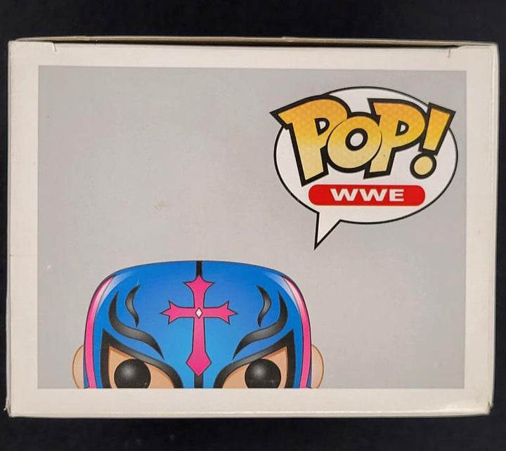 Rey Mysterio signed WWE Wrestling 7-Eleven Exclusive Funko Pop autograph ~ BAS