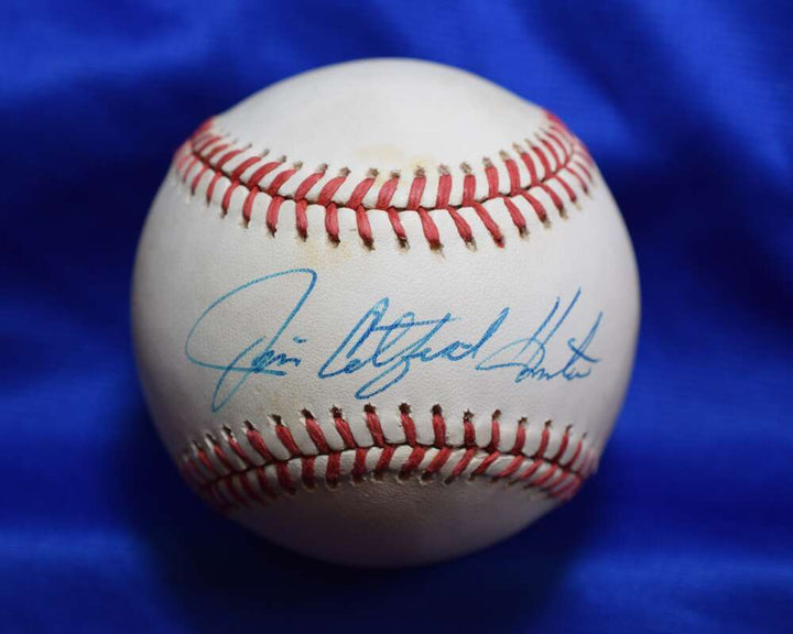 Jim Catfish Hunter PSA DNA Autograph American League Signed Baseball