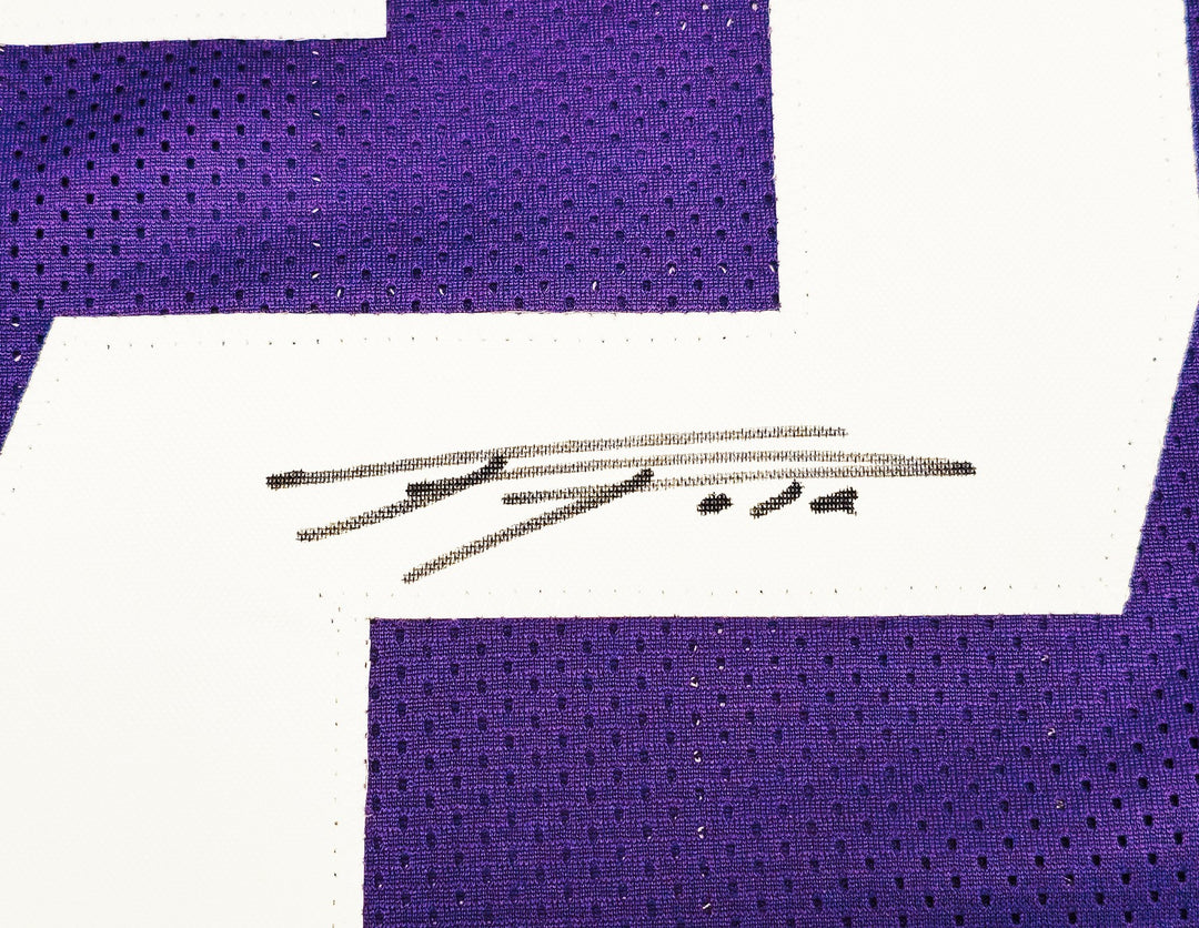 Washington Huskies Ja'Lynn Polk Autographed Signed Purple Jersey MCS Holo