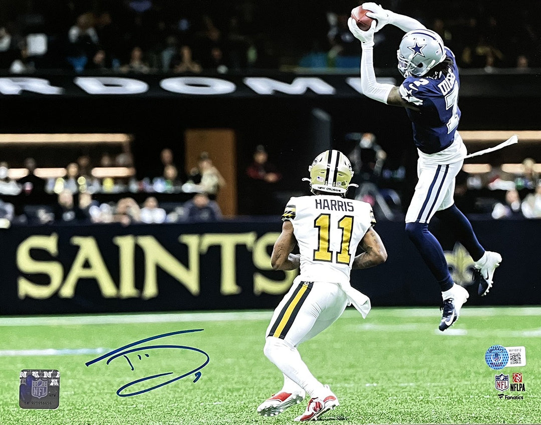 Trevon Diggs Signed Dallas Cowboys 11x14 Photo BAS ITP