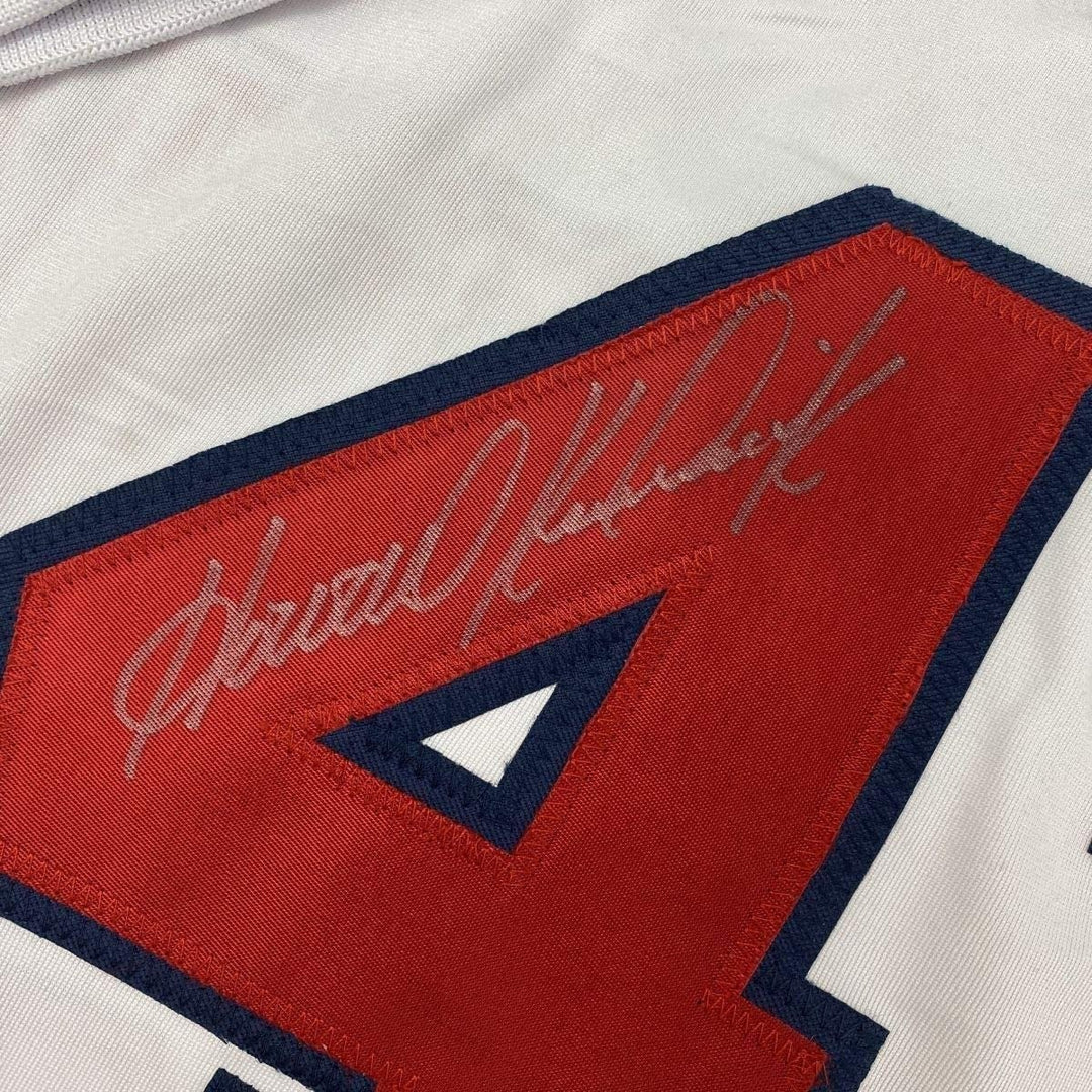 FRAMED Signed HOWIE KENDRICK 35x39 Washington White Jersey JSA COA