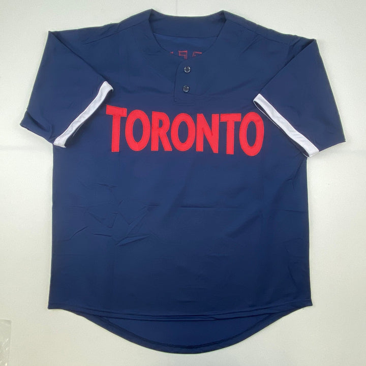 Signed Vladimir Vlad Guerrero Jr All-Star Game Blue Jersey PSA COA