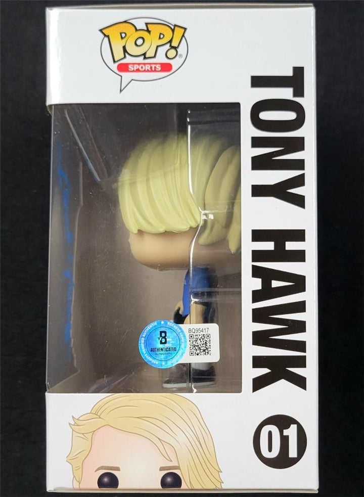 Tony Hawk signed Birdhouse Skate Funko Pop! Figure #1 autograph ~ Beckett BAS