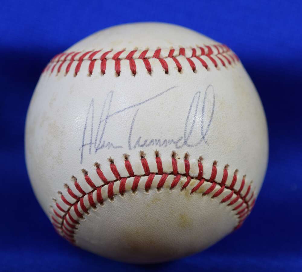 Alan Trammell PSA DNA COA Autograph American League OAL Signed Baseball
