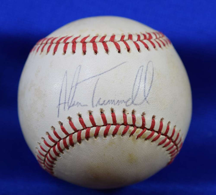 Alan Trammell PSA DNA COA Autograph American League OAL Signed Baseball