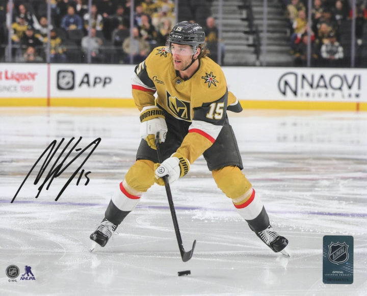 Noah Hanifin Autographed Vegas Golden Knights 8x10 Photo COA Signed VGK