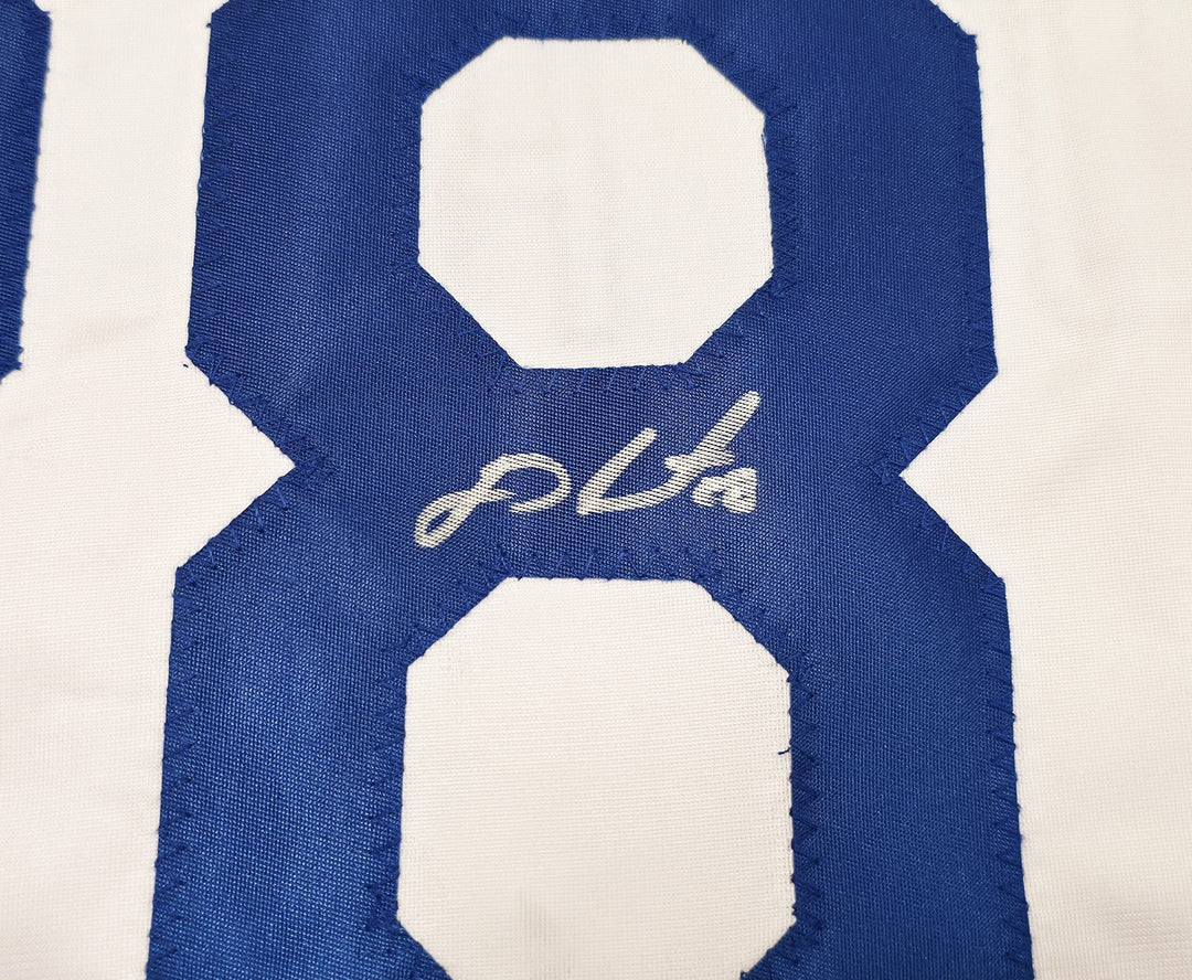 Los Angeles Dodgers JD Martinez Signed White Jersey Beckett Witness