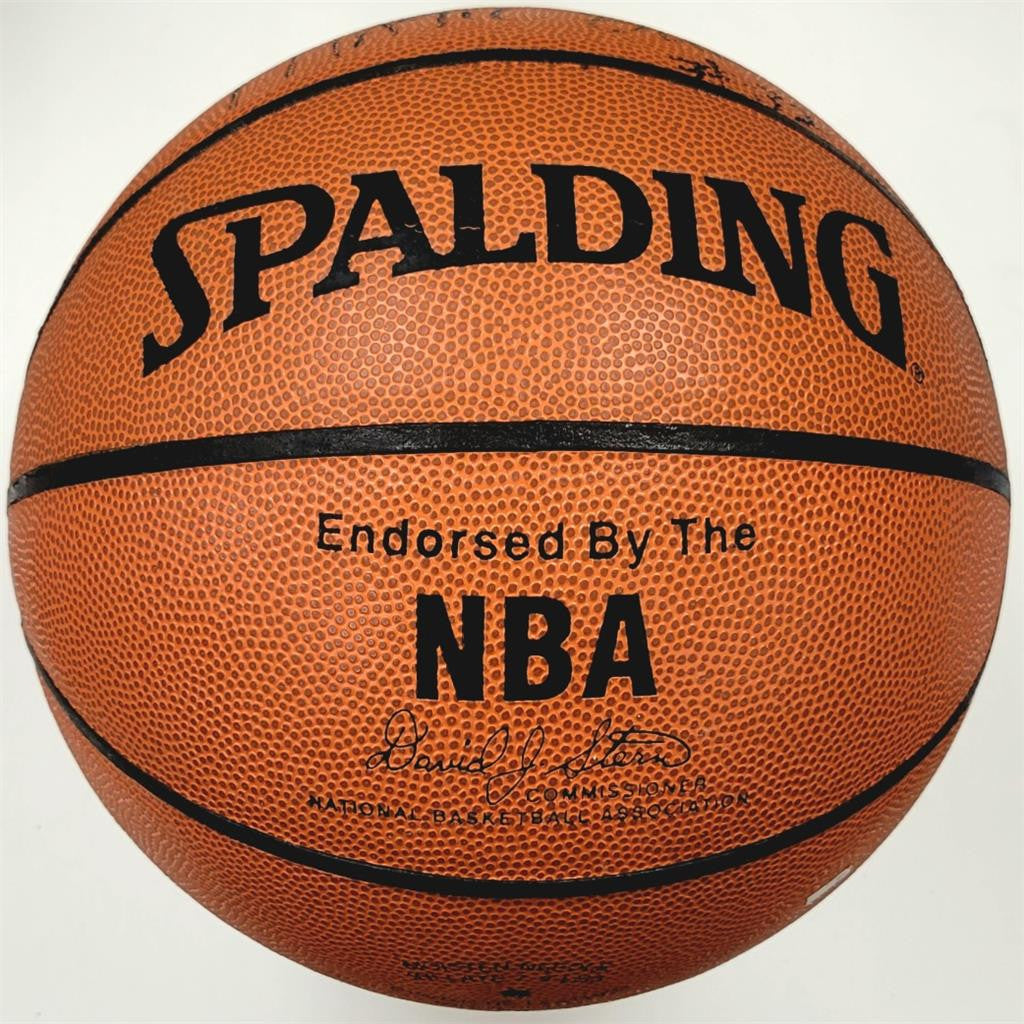 *Early* Magic Johnson #32 signed Spalding NBA Basketball autograph ~ BAS Beckett