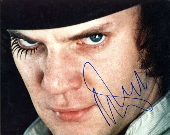 Malcolm McDowell JSA Coa Signed 8x10 Photo Clockwork Orange Autograph