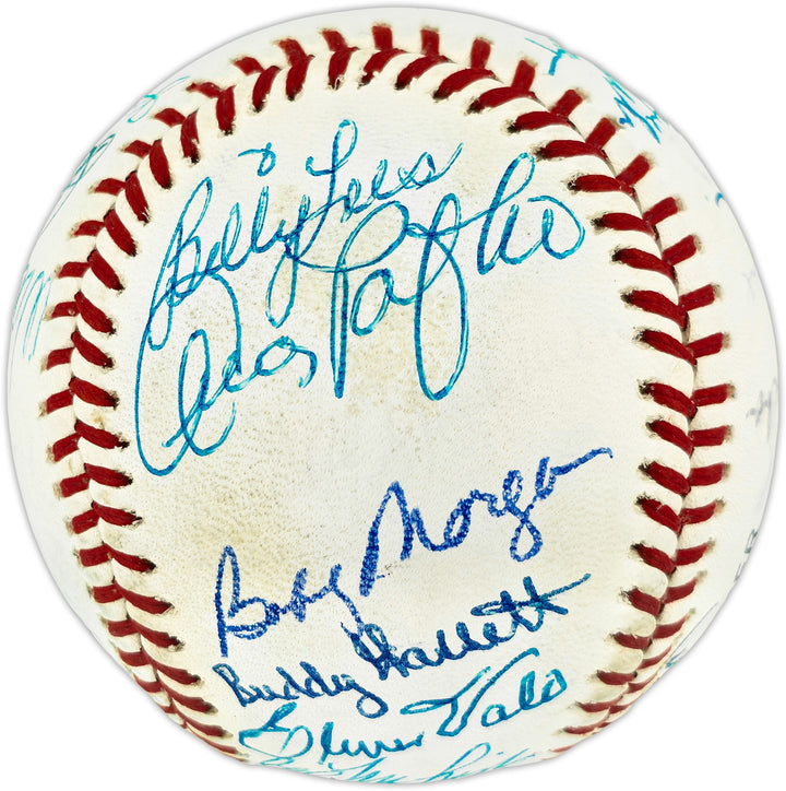 Brooklyn Dodger Greats Signed NL Baseball 28 Sigs Billy Herman Beckett