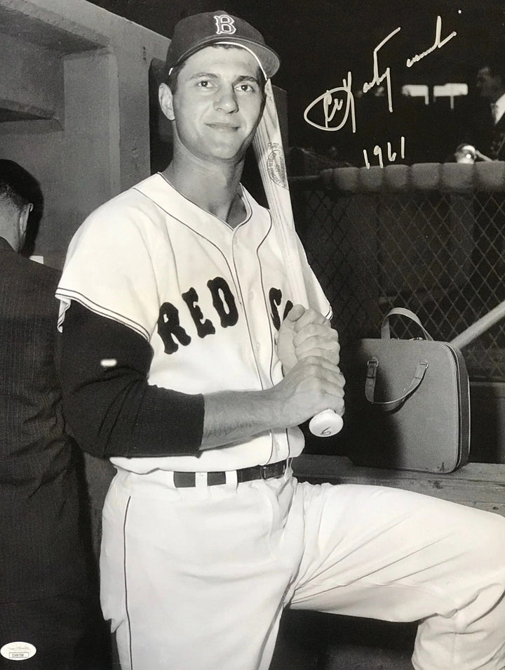 Carl Yastrzemski Autographed 16x20 Photo (JSA)