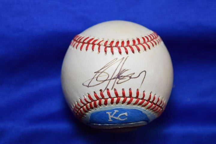Bo Jackson PSA DNA Autograph American League Hand Painted Baseball Signed
