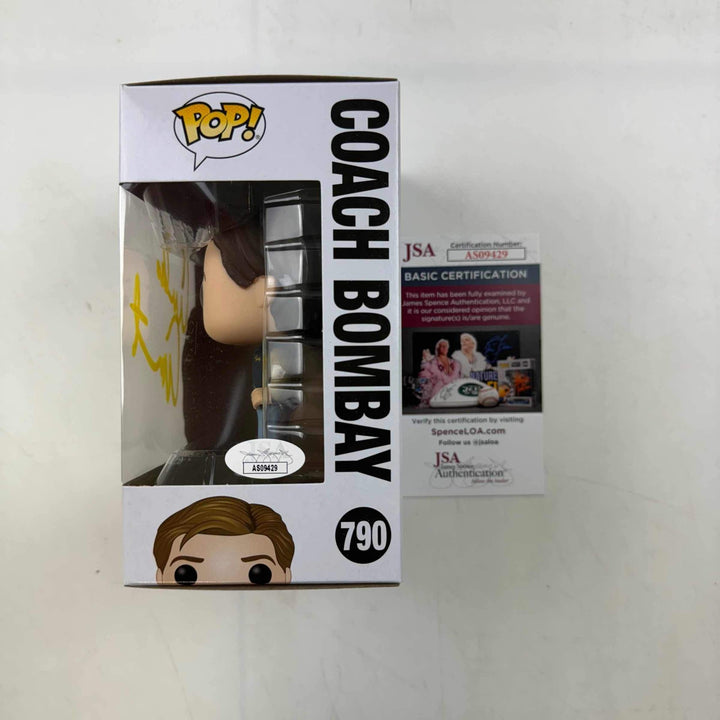 Autographed/Signed Coach Gordon Bombay Emilio Estevez Funko Pop #790 JSA COA