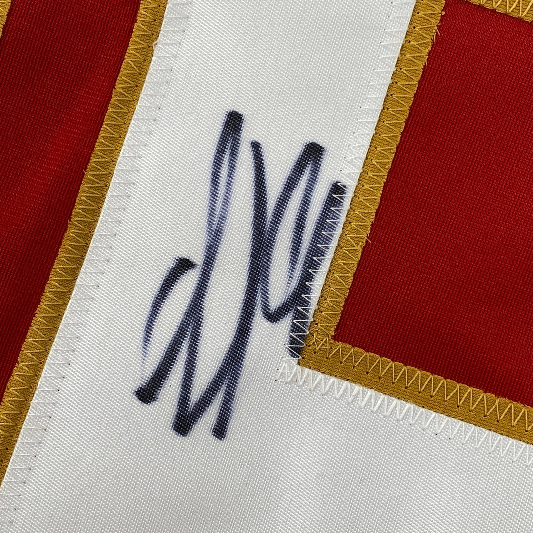 Autographed/Signed Aleksander Barkov Florida Red Jersey Beckett BAS COA
