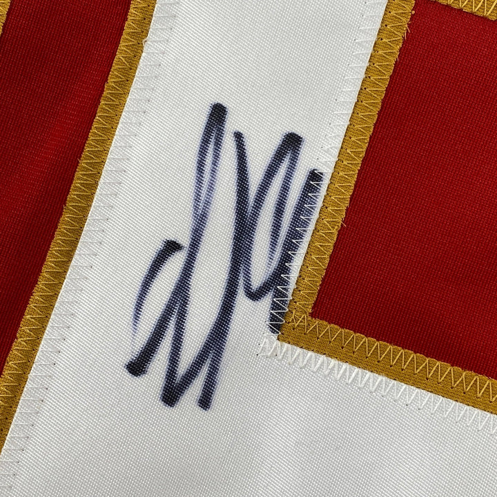 Autographed/Signed Aleksander Barkov Florida Red Jersey Beckett BAS COA