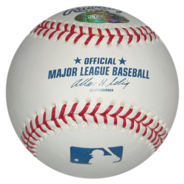 DUANER SANCHEZ SIGNED BALL DIAMONDBACKS PIRATES DODGERS NY METS STEINER AUTO COA