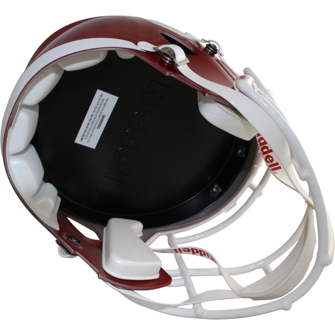 Sam Bradford Peterson Bosworth Signed Oklahoma Sooners F/S Helmet Beckett 54255