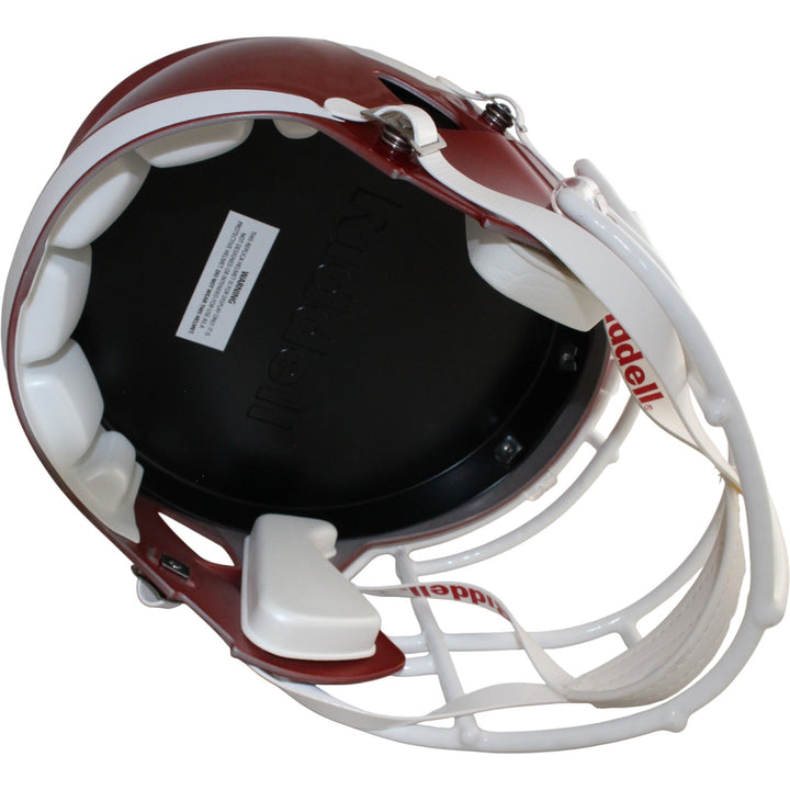 Sam Bradford Peterson Bosworth Signed Oklahoma Sooners F/S Helmet Beckett 54255