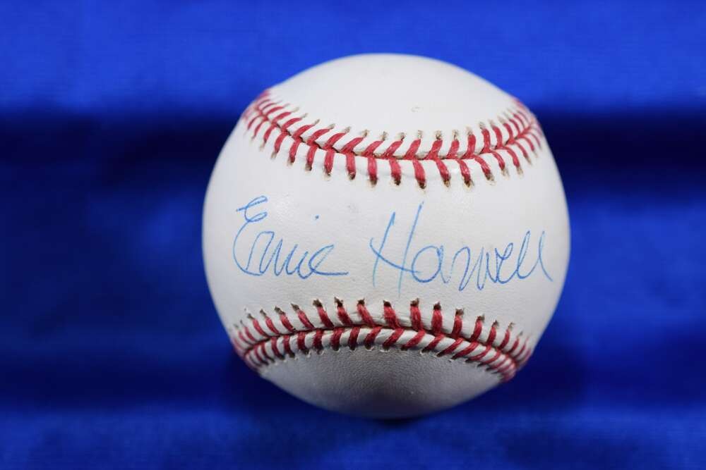 Ernie Harwell PSA DNA Autographed Major League OML Signed Baseball Tigers