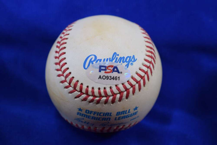 Jim Catfish Hunter PSA DNA Autographed American League Signed Baseball