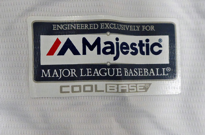 Atlanta Braves Ronald Acuna Jr. Signed Majestic Cool Base White Jersey Size L