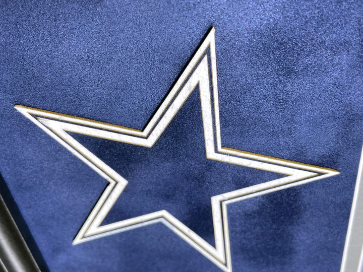 Emmitt Smith Autographed Dallas Cowboys 16x20 Photo Framed Signed BAS Prova