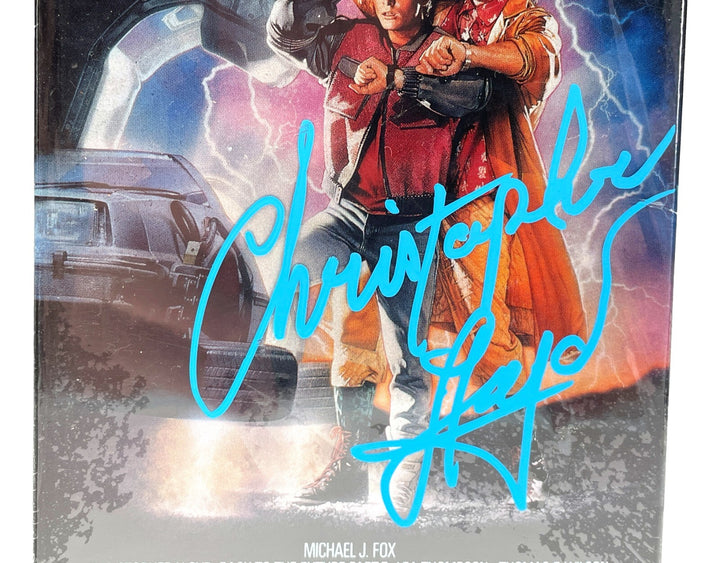 Christopher Lloyd Autographed SEALED Back to Future II VHS Tape 1989 JSA COA