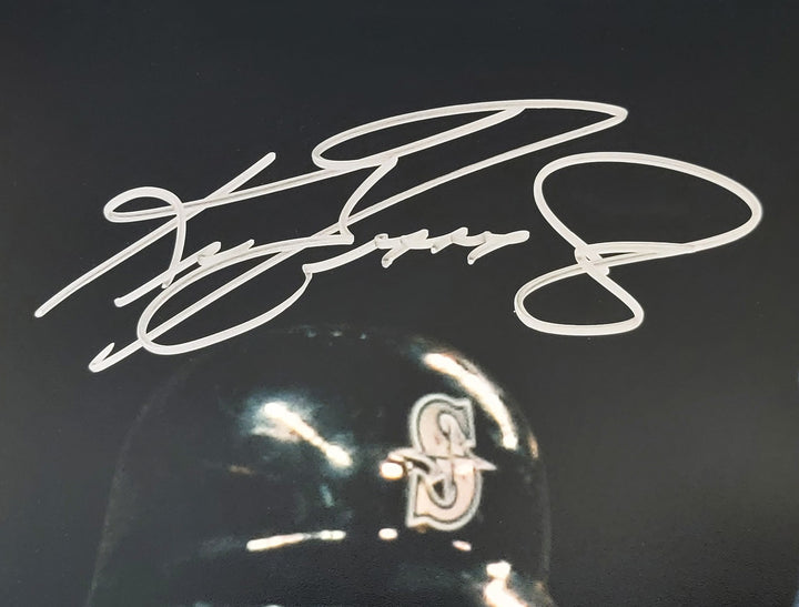 Ken Griffey Jr. Ichiro Suzuki Auto 16x20 Photo Mariners Grand Slam Beckett