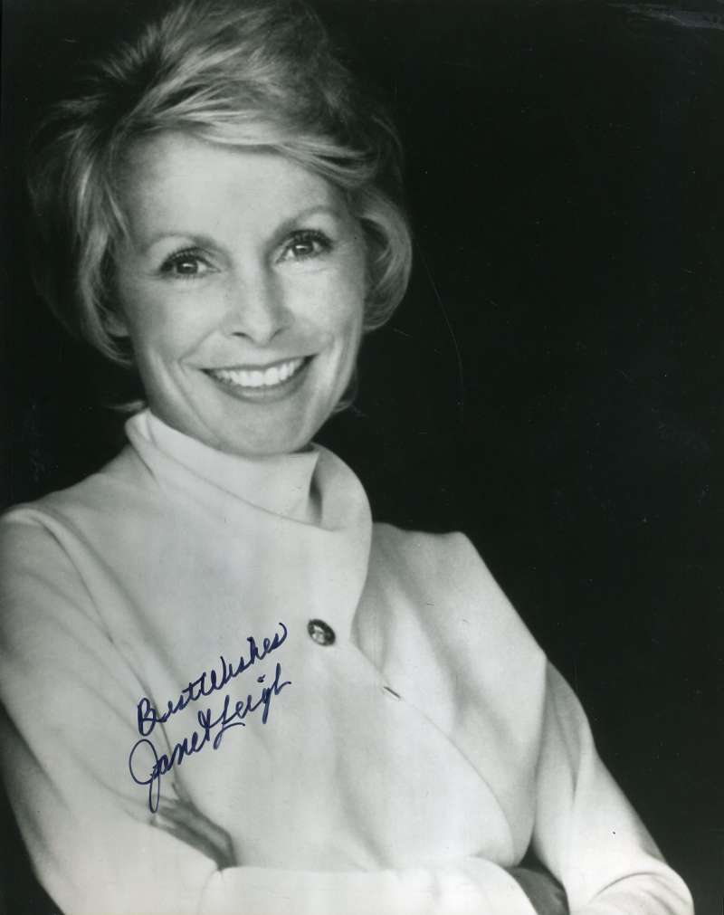 Janet Leigh Hand Signed Psa Dna Coa 8x10 Photo Autographed Authentic 3