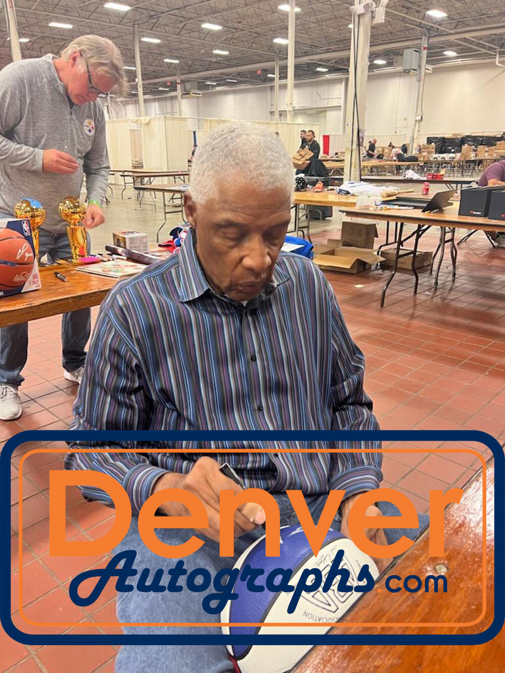 Julius Erving Autographed Philadelphia 76ers ABA Basketball Beckett 47905
