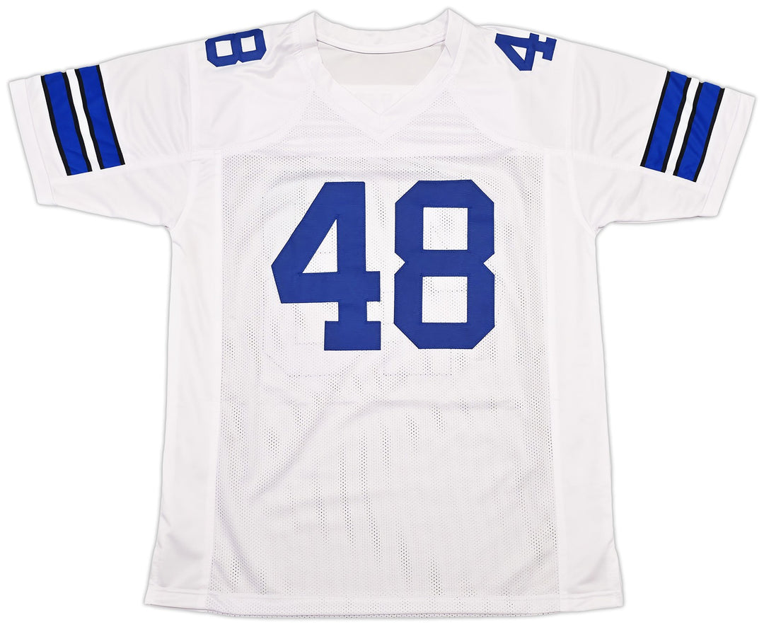Dallas Cowboys Daryl Johnston Signed White Jersey "Moose" Beckett
