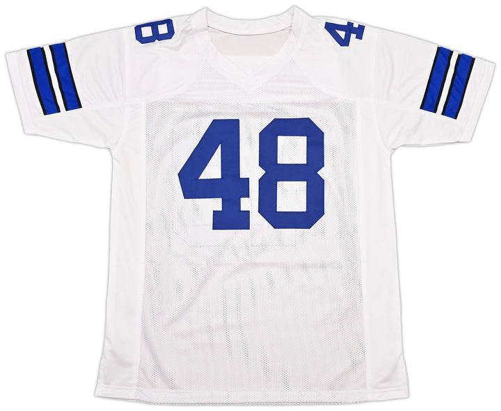 Dallas Cowboys Daryl Johnston Signed White Jersey "Moose" Beckett