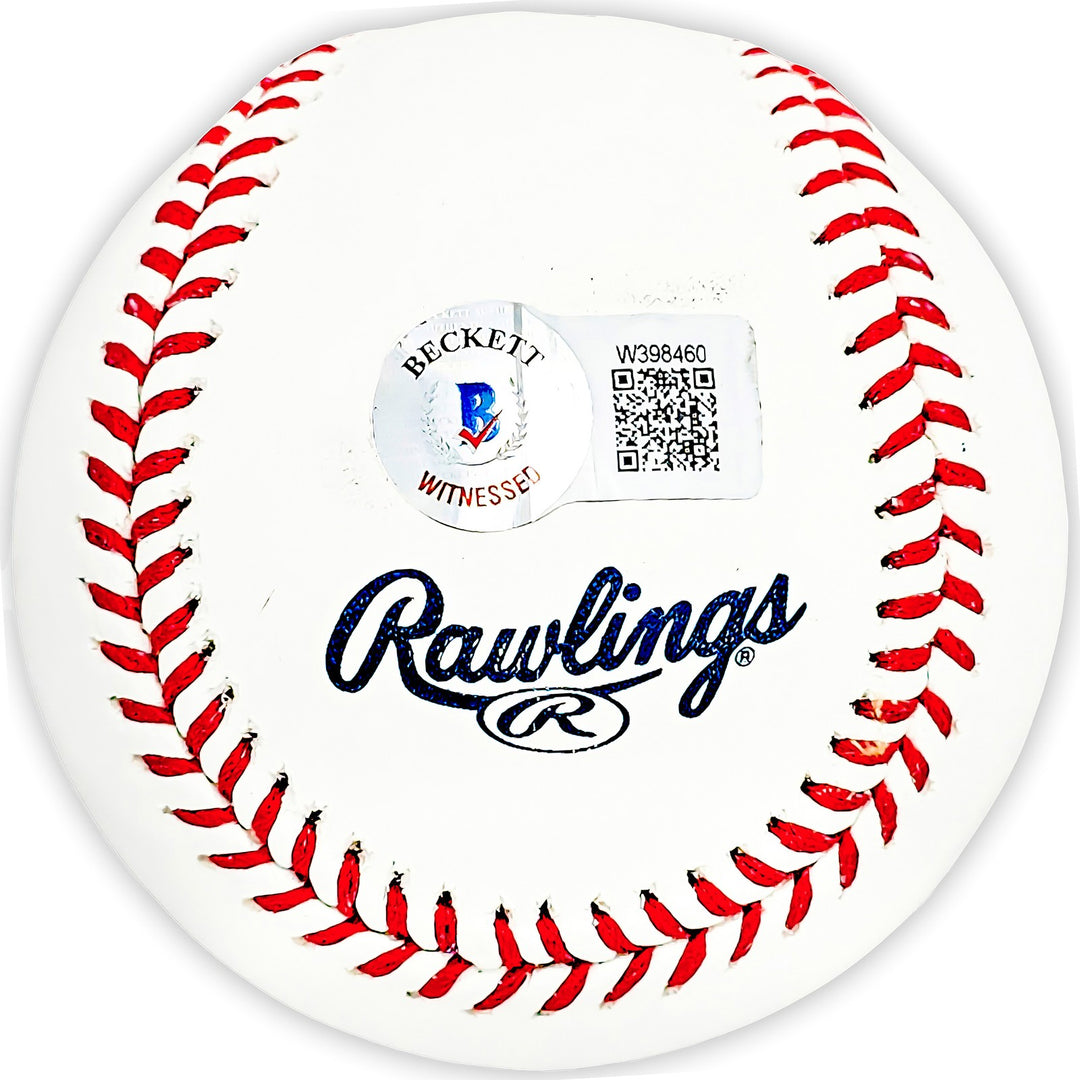 Scott Rolen Auto Official HOF Logo MLB Baseball St. Louis Cardinals Beckett Wit
