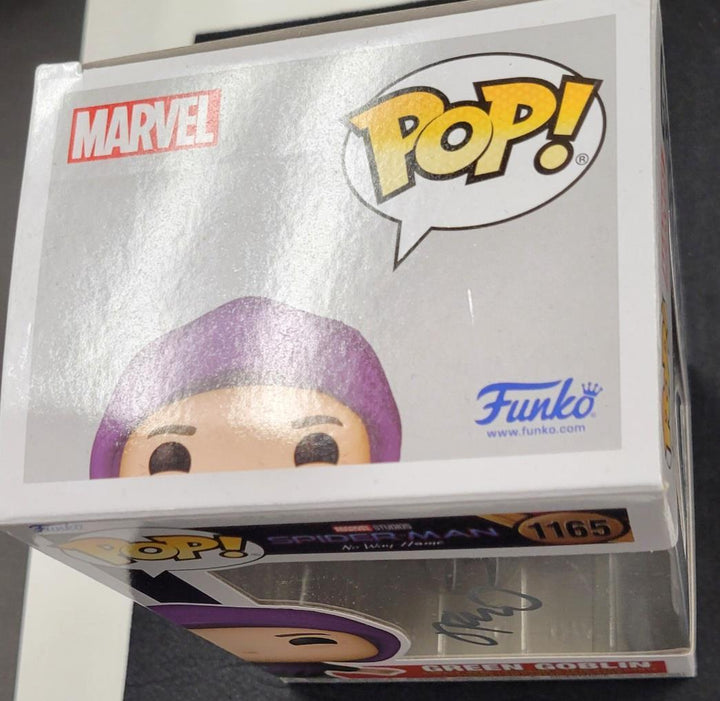 James Franco signed Green Goblin Funko Pop! Spider-Man autograph (A) Beckett BAS
