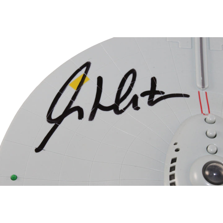 William Shatner Autographed Star Trek 21" USS Enterprise Ship Beckett 54591
