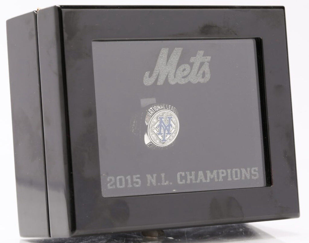 2015 Mets NLCS Champions Jostens Silver Elite Employee Team Issued Ring Morales