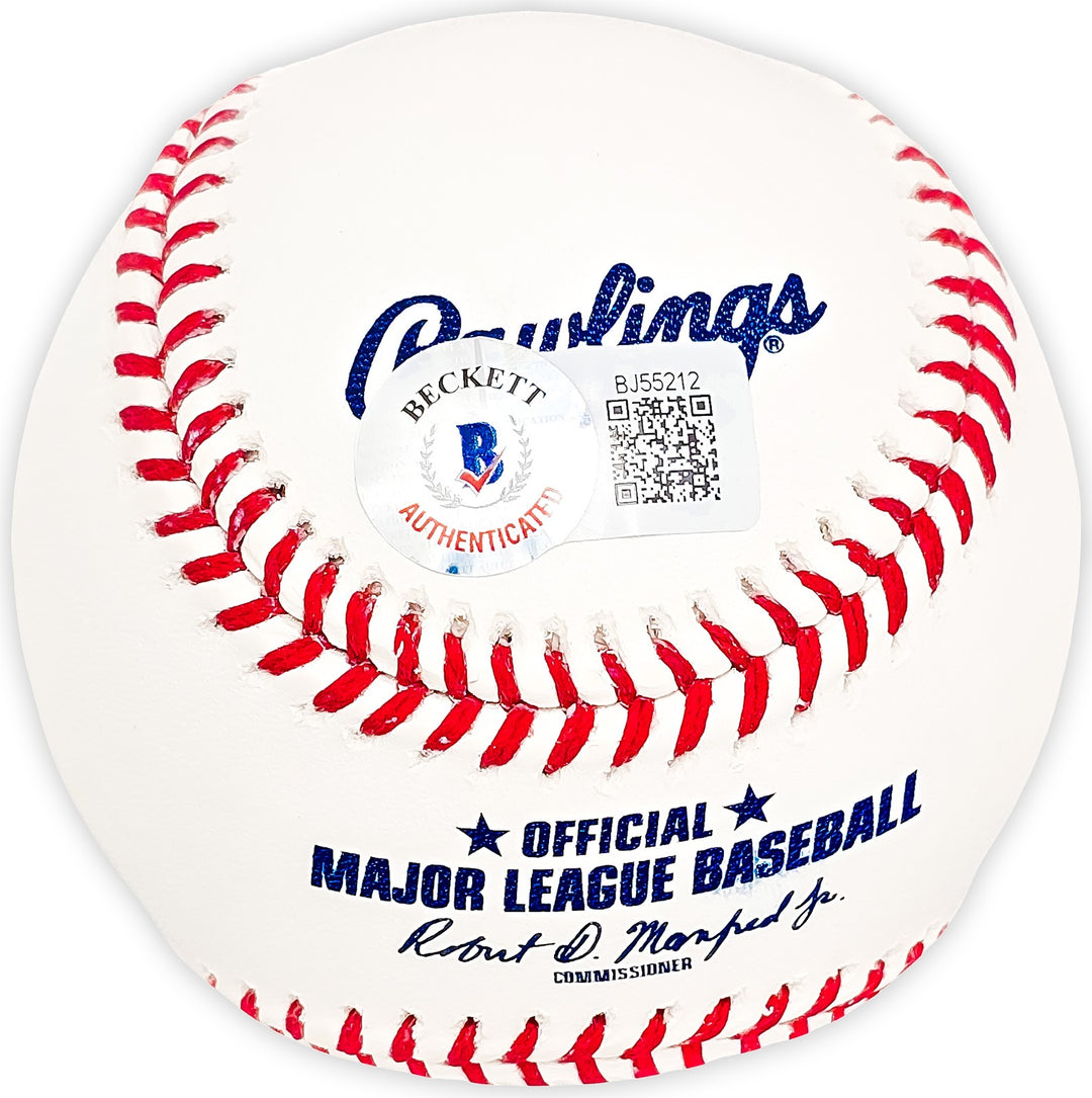 Julio Rodriguez Signed MLB Baseball Seattle Mariners Beckett